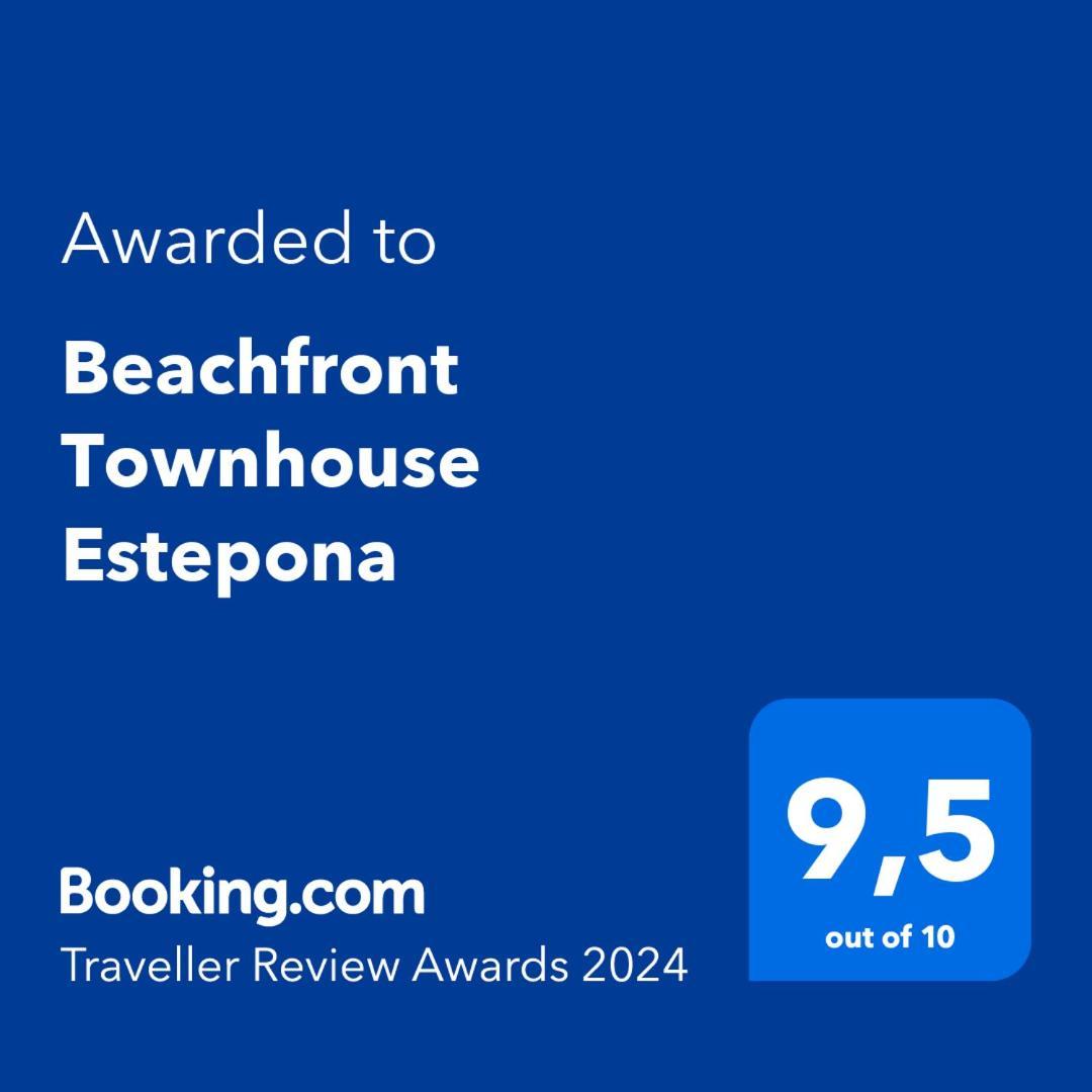 Beachfront Townhouse เอสเตโปนา ภายนอก รูปภาพ